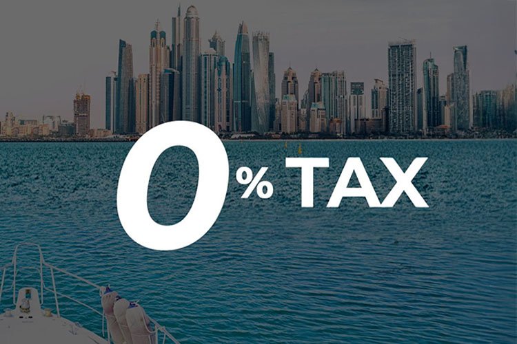 Dubai skyline highlighting zero tax benefits for investors
